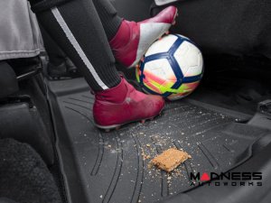 Volkswagen ID. Buzz Floor Liners - WeatherTech - 2nd Row - w/ 2nd Row Bench Seats - Cocoa Volkswagen ID. Buzz Floor Liners - WeatherTech - 2nd Row - w/ 2nd Row Bench Seats - Cocoa